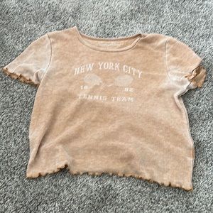 New York tennis team, American Eagle, yellow medium